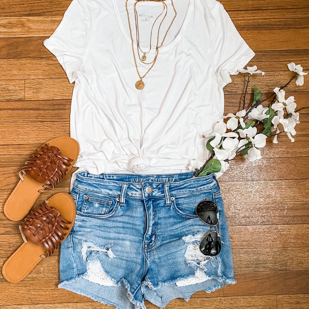 American Eagle denim shorts Nxt level stretch